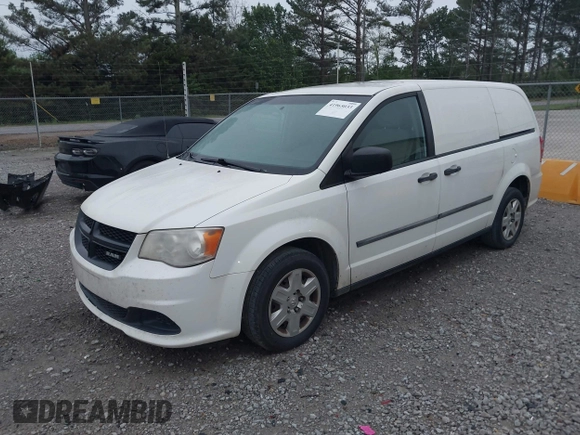 2013 Ram Cargo Van Tradesman with VIN 2C4JRGAG9DR609436, listed as a IAAI auction lot 41965033 with 306,927 mi miles. Bid and sale history available at carsss.com. Image 2.