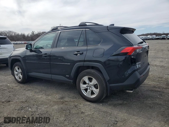 2021 Toyota RAV4 Hybrid XLE with VIN 2T3RWRFV9MW126193, listed as a Copart auction lot 48784415 with 111,907 mi miles and Salvage Title. Bid and sale history available at carsss.com. Image 2.