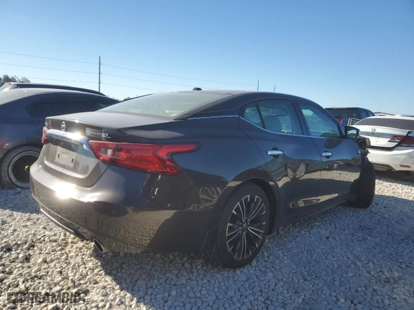 2016 Nissan Maxima 3.5 SR with VIN 1N4AA6AP0GC409257, listed as a Copart auction lot 85313404 with 45,749 mi miles and Salvage Title. Bid and sale history available at carsss.com. Image 3.