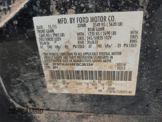 2015 Ford Edge Titanium z VIN 2FMTK4K88FBC26324, wystawiony jako IAAI lot #42156964 z przebiegiem Nie podano mil oraz . Historia ofert i sprzedaży dostępna na DreamBid. Obrazek 9.