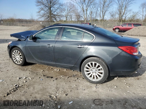 2013 Buick Regal Turbo Premium 1 with VIN 2G4GS5EV8D9159415, listed as a Copart auction lot 51696405 with 127,840 mi miles and Salvage Title. Bid and sale history available at carsss.com. Image 2.