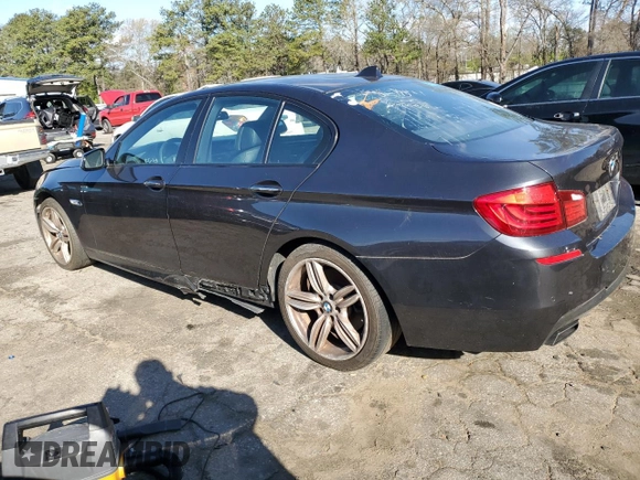2013 BMW 5 Series 550i xDrive with VIN WBAFU9C52DDY71326, listed as a Copart auction lot 49796115 with 103,411 mi miles and Clean Title. Bid and sale history available at carsss.com. Image 2.