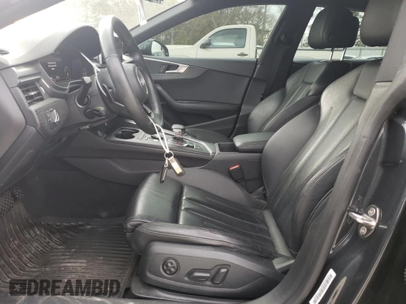 2018 Audi A5 Sportback Premium Plus with VIN WAUENCF59JA028433, listed as a Copart auction lot 48007004 with 75,045 mi miles. Bid and sale history available at carsss.com. Image 7.