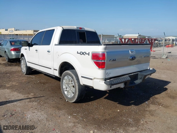 2013 Ford F-150 XLT with VIN 1FTFW1E63DFD68137, listed as a IAAI auction lot 39486139 with 169,017 mi miles. Bid and sale history available at carsss.com. Image 3.