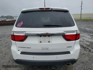 2013 Dodge Durango Crew with VIN 1C4RDHDG4DC535385, listed as a Copart auction lot 50942175 with 211,719 mi miles and Salvage Title. Bid and sale history available at carsss.com. Image 6.