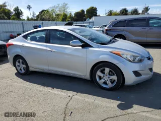 2013 Hyundai Elantra Limited with VIN 5NPDH4AE3DH236825, listed as a Copart auction lot 52806265 with 166,060 mi miles and Salvage Title. Bid and sale history available at carsss.com. Image 4.