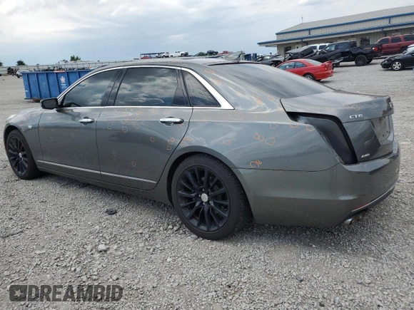 2017 Cadillac CT6 AWD z VIN 1G6KB5RS9HU184253, wystawiony jako Copart lot #58132795 z przebiegiem 96 640 mil mil oraz Szkoda całkowita • Salvage title. Historia ofert i sprzedaży dostępna na DreamBid. Obrazek 2.
