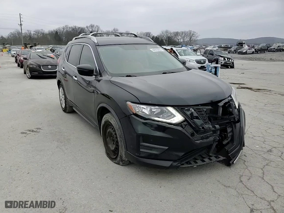 2017 Nissan Rogue S with VIN JN8AT2MT4HW401768, listed as a Copart auction lot 44003655 with 73,035 mi miles and Salvage Title. Bid and sale history available at carsss.com. Image 12.