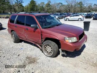 2003 Subaru Forester XS with VIN JF1SG65613H721119, listed as a Copart auction lot 47735025 with 255,954 mi miles and Salvage Title. Bid and sale history available at carsss.com. Image 4.