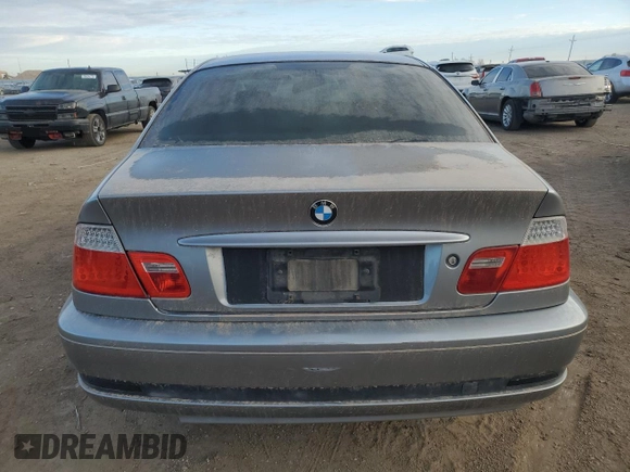 2005 BMW 3 Series 325Ci z VIN WBABV13495JT23413, wystawiony jako Copart lot #50524335 z przebiegiem 150 999 mil mil oraz Szkoda całkowita • Salvage title. Historia ofert i sprzedaży dostępna na DreamBid. Obrazek 6.