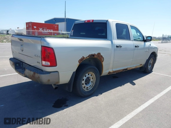 2010 Dodge 1500 SLT with VIN 1D7RV1CP7AS232095, listed as a IAAI auction lot 41974699 with 171,174 mi miles and . Bid and sale history available at carsss.com. Image 4.