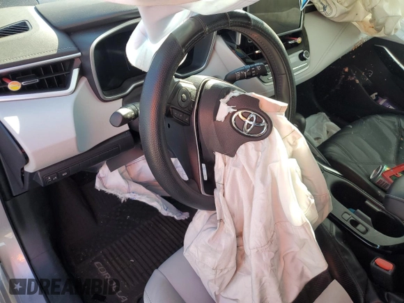 2023 Toyota Corolla Hatchback XSE with VIN JTNC4MBE3P3212414, listed as a Copart auction lot 72445644 with 8,155 mi miles and Salvage Title. Bid and sale history available at carsss.com. Image 8.