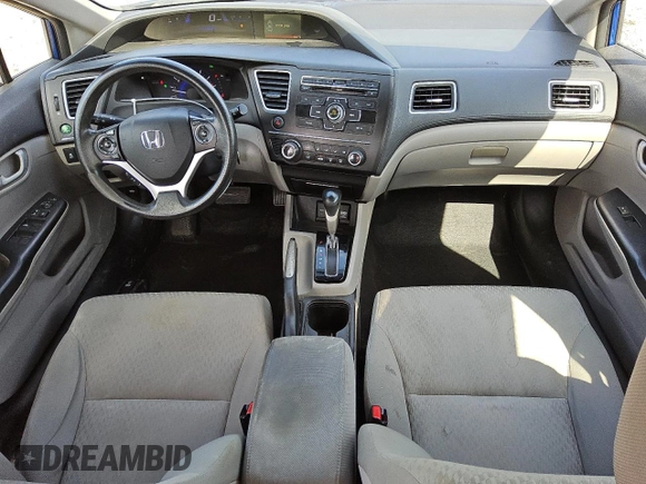 2015 Honda Civic LX with VIN 19XFB2F50FE033003, listed as a Copart auction lot 52004115 with 127,994 mi miles and Clean Title. Bid and sale history available at DreamBid. Image 8.