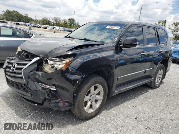2015 Lexus GX 460 with VIN JTJBM7FX6F5096493, listed as a Copart auction lot 62163955 with 162,150 mi miles and Salvage title. Bid and sale history available at DreamBid. Image 1.