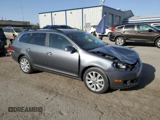 2014 Volkswagen Jetta SportWagen TDI w/Sunroof & Nav with VIN 3VWPL7AJXEM607689, listed as a Copart auction lot 71391744 with 131,000 mi miles and Salvage Title. Bid and sale history available at carsss.com. Image 4.