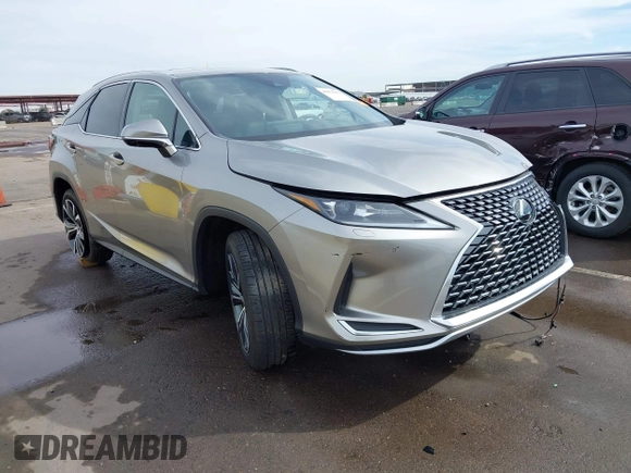 2022 Lexus RX with VIN 2T2HZMDA4NC349643, listed as a IAAI auction lot 41814163 with 10,147 mi miles. Bid and sale history available at carsss.com. Image 1.