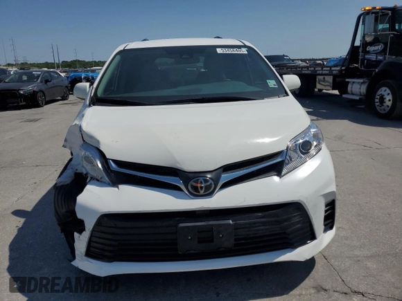 2019 Toyota Sienna LE Auto Access Seat with VIN 5TDKZ3DC4KS993734, listed as a Copart auction lot 53458405 with 6,957 mi miles and Salvage Title. Bid and sale history available at DreamBid. Image 5.