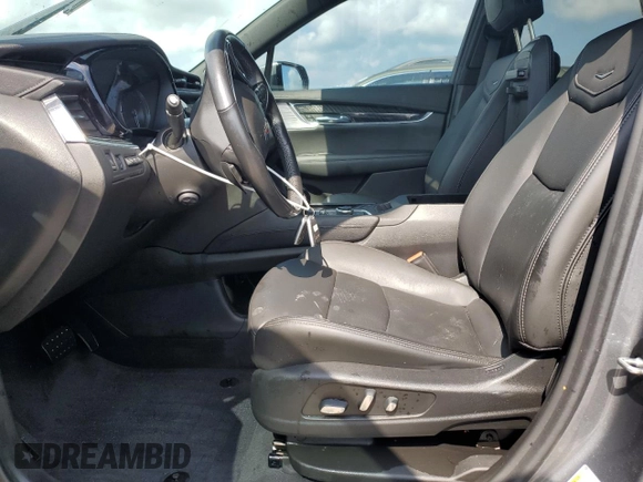 2021 Cadillac XT6 Premium Luxury with VIN 1GYKPCRS5MZ198953, listed as a Copart auction lot 67291154 with 0 mi miles and Salvage Title. Bid and sale history available at carsss.com. Image 7.