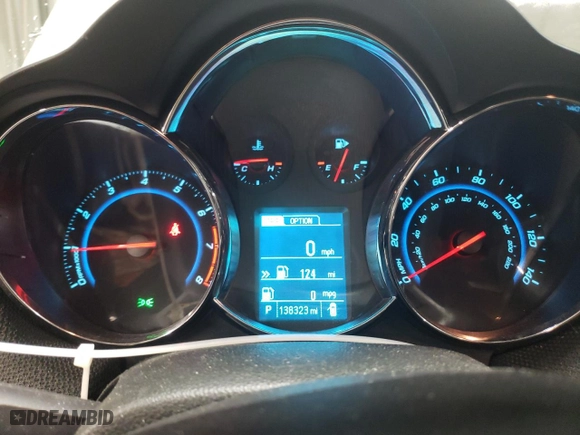 2013 Chevrolet Cruze LTZ with VIN 1G1PG5SBXD7293207, listed as a Copart auction lot 46089815 with 138,323 mi miles and Salvage Title. Bid and sale history available at carsss.com. Image 9.