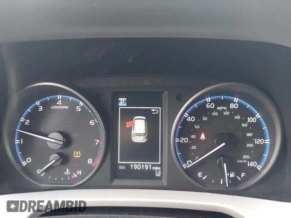 2018 Toyota RAV4 LE with VIN 2T3BFREVXJW711993, listed as a IAAI auction lot 41904430 with 190,191 mi miles. Bid and sale history available at carsss.com. Image 7.