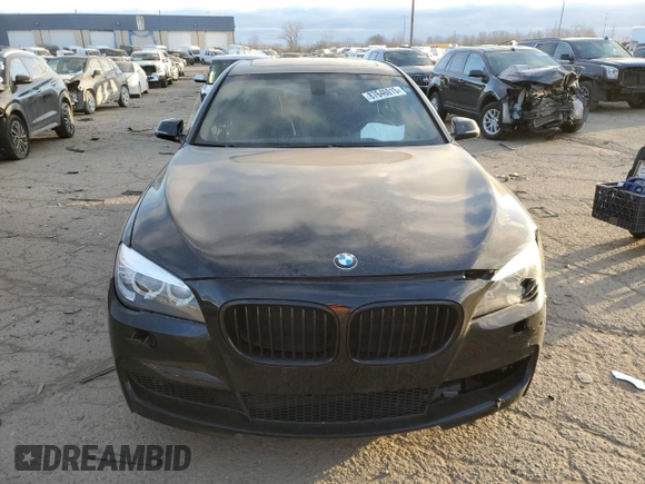 2015 BMW 7 Series 740Li xDrive with VIN WBAYF4C55FGS99336, listed as a Copart auction lot 87646015 with 100,660 mi miles and Clean Title. Bid and sale history available at carsss.com. Image 5.