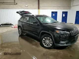 2019 Jeep Cherokee Altitude with VIN 1C4PJMLX4KD126188, listed as a Copart auction lot 41834845 with 109,405 mi miles and Salvage title. Bid and sale history available at DreamBid. Image 14.