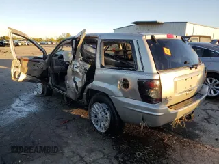 2004 Jeep Grand Cherokee Limited with VIN 1J8GX58N14C170162, listed as a Copart auction lot 74274044 with Not Provided miles and Salvage Title. Bid and sale history available at DreamBid. Image 2.