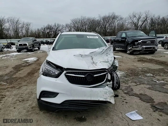 2019 Buick Encore Preferred with VIN KL4CJASB1KB942557, listed as a Copart auction lot 46124845 with 0 mi miles and Salvage Title. Bid and sale history available at carsss.com. Image 12.
