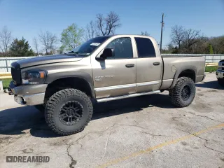 2007 Dodge Ram 1500 SLT with VIN 1D7HU18207J620165, listed as a Copart auction lot 52049735 with 201,267 mi miles and Salvage Title. Bid and sale history available at carsss.com. Image 1.