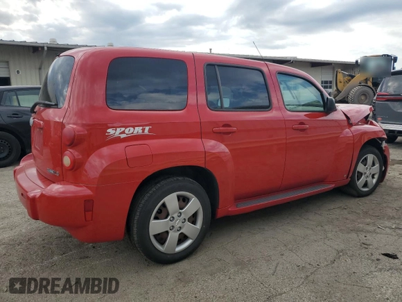 2009 Chevrolet HHR LS z VIN 3GNCA13B49S642005, wystawiony jako Copart lot #54104055 z przebiegiem Nie podano mil oraz Szkoda całkowita • Salvage title. Historia ofert i sprzedaży dostępna na DreamBid. Obrazek 3.
