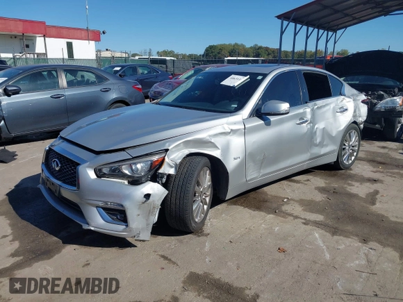 2020 Infiniti Q50 Luxe with VIN JN1EV7AR6LM256477, listed as a IAAI auction lot 40631166 with 89,908 mi miles and . Bid and sale history available at DreamBid. Image 20.