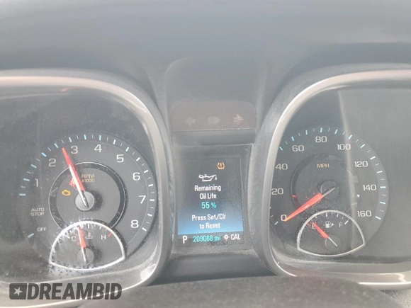 2016 Chevrolet Malibu LT with VIN 1G11C5SA0GF117284, listed as a Copart auction lot 54549785 with 209,068 mi miles and Clean Title. Bid and sale history available at DreamBid. Image 9.