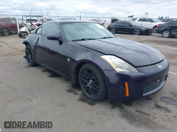 2005 Nissan 350Z Enthusiast z VIN JN1AZ34D25M605438, wystawiony jako IAAI lot #42131179 z przebiegiem 143 157 mil mil oraz . Historia ofert i sprzedaży dostępna na DreamBid. Obrazek 1.