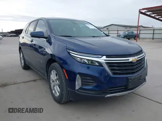 2022 Chevrolet Equinox LT z VIN 3GNAXKEV0NL297093, wystawiony jako IAAI lot #41677591 z przebiegiem 26 447 mil mil oraz . Historia ofert i sprzedaży dostępna na DreamBid. Obrazek 1.