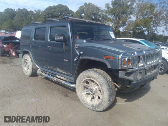 2006 Hummer H2 with VIN 5GRGN23U96H108541, listed as a IAAI auction lot 40593139 with 1 mi miles. Bid and sale history available at carsss.com. Image 1.