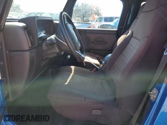 2003 Jeep Wrangler X with VIN 1J4FA39S03P317828, listed as a Copart auction lot 47012595 with 164,965 mi miles and Salvage Title. Bid and sale history available at carsss.com. Image 7.