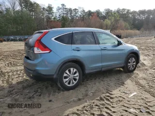 2014 Honda CR-V EX-L with VIN 2HKRM4H7XEH686529, listed as a Copart auction lot 51066765 with 92,065 mi miles and Salvage Title. Bid and sale history available at carsss.com. Image 3.