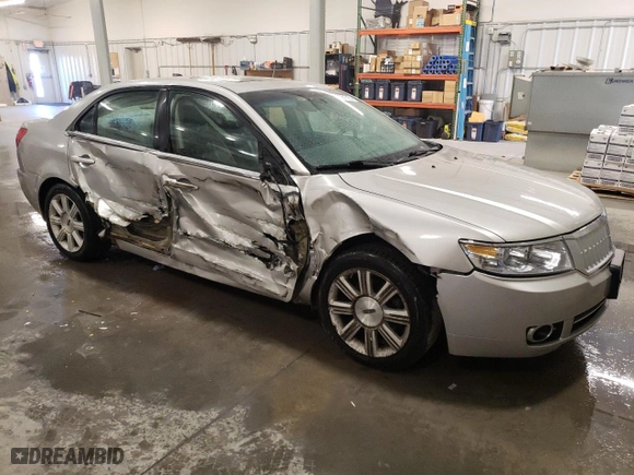 2008 Lincoln MKZ with VIN 3LNHM26T78R613695, listed as a Copart auction lot 47081595 with 209,843 mi miles and Salvage Title. Bid and sale history available at carsss.com. Image 4.