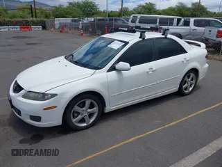2008 Mazda 6 i Sport VE with VIN 1YVHP80CX85M20946, listed as a IAAI auction lot 42237322 with 125,244 mi miles and . Bid and sale history available at carsss.com. Image 2.