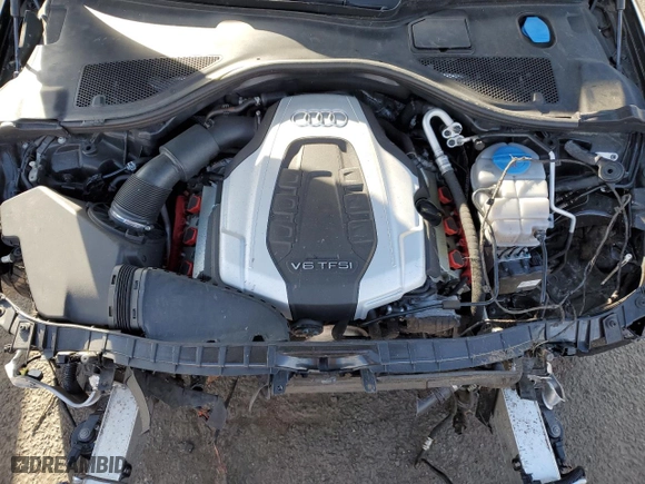2017 Audi A6 Premium Plus with VIN WAUF2AFC2HN111141, listed as a Copart auction lot 86706514 with 0 mi miles and Salvage Title. Bid and sale history available at carsss.com. Image 11.