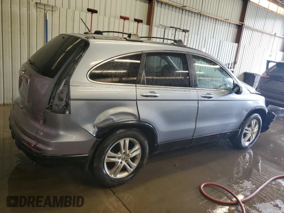 2011 Honda CR-V EX-L with VIN 5J6RE3H78BL022660, listed as a Copart auction lot 58039815 with 81,214 mi miles and Salvage title. Bid and sale history available at DreamBid. Image 3.