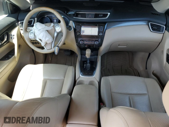 2015 Nissan Rogue SV with VIN 5N1AT2MT8FC757243, listed as a Copart auction lot 54498725 with 290,461 mi miles and Salvage Title. Bid and sale history available at carsss.com. Image 8.