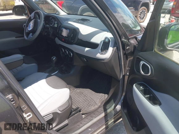 2014 FIAT 500L Easy with VIN ZFBCFABH0EZ028102, listed as a IAAI auction lot 42721149 with 115,137 mi miles and . Bid and sale history available at DreamBid. Image 5.