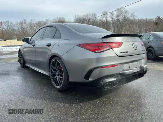 2021 Mercedes-Benz CLA 45 AMG with VIN W1K5J5DB5MN181560, listed as a Copart auction lot 47049525 with 96,171 mi miles and Clean Title. Bid and sale history available at DreamBid. Image 2.