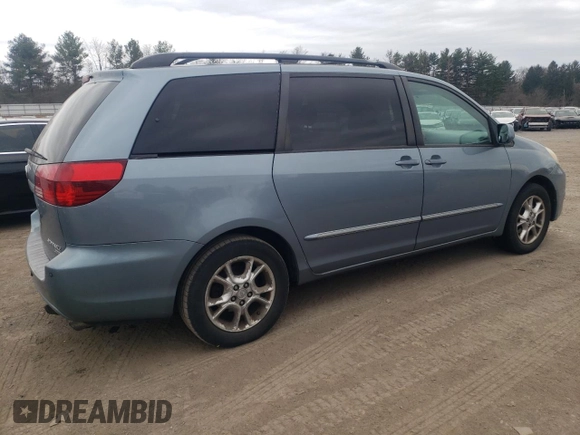 2004 Toyota Sienna XLE with VIN 5TDZA22C74S131985, listed as a Copart auction lot 49000605 with 225,254 mi miles and Clean Title. Bid and sale history available at DreamBid. Image 3.