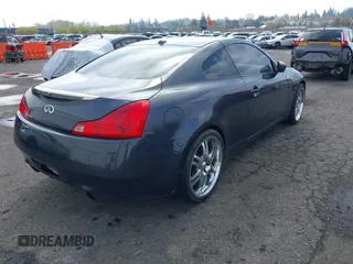 2008 Infiniti G37 Coupe Journey with VIN JNKCV64E48M106770, listed as a IAAI auction lot 41937434 with 170,448 mi miles. Bid and sale history available at carsss.com. Image 4.