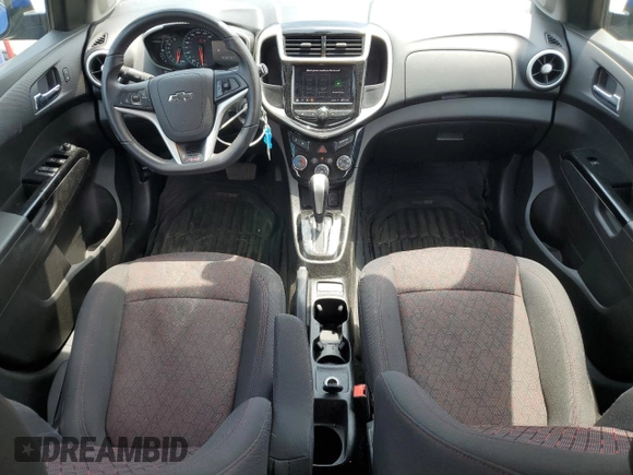 2020 Chevrolet Sonic LT with VIN 1G1JD6SB6L4109157, listed as a Copart auction lot 54716795 with 90,876 mi miles and Salvage title. Bid and sale history available at DreamBid. Image 8.
