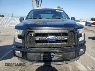 2016 Ford F-150 XLT with VIN 1FTEW1C85GKE17057, listed as a Copart auction lot 55688715 with 94,637 mi miles and Salvage title. Bid and sale history available at DreamBid. Image 5.