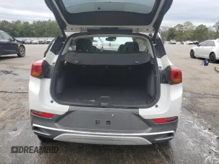 2023 Buick Encore GX Essence with VIN KL4MMFSL7PB107636, listed as a Copart auction lot 89350735 with 27,108 mi miles and Salvage title. Bid and sale history available at DreamBid. Image 6.