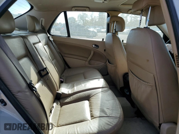 2005 Saab 9-5 Arc with VIN YS3ED49A353530510, listed as a Copart auction lot 77910074 with 202,094 mi miles and Salvage Title. Bid and sale history available at carsss.com. Image 10.